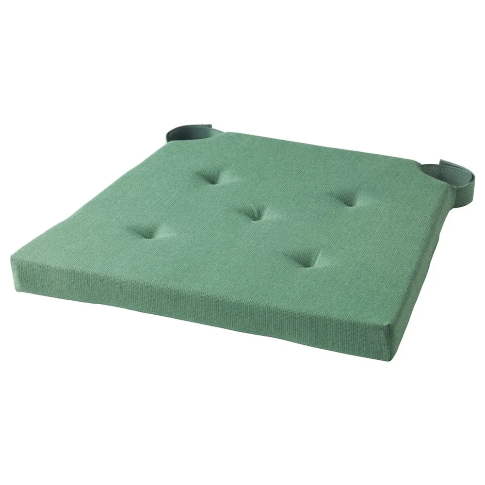 IKEA | JUSTINA Chair Pad, Green, 17/14